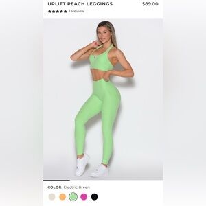 Bombshell Sportswear Electric Green Leggings